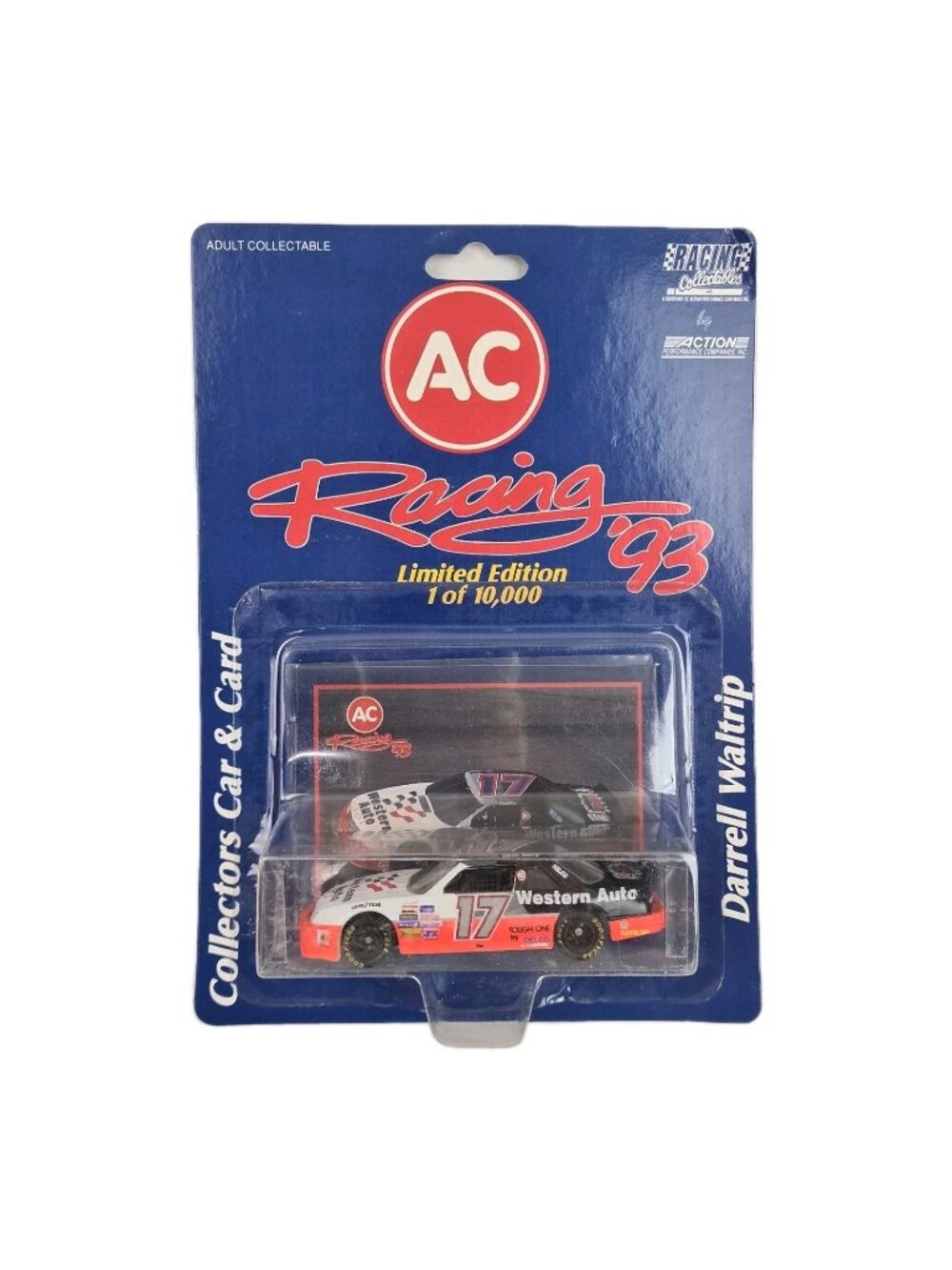 Action 1:64 AC Racing 93 Western Auto #17 Darrel Waltrip Nascar Diecast 96386